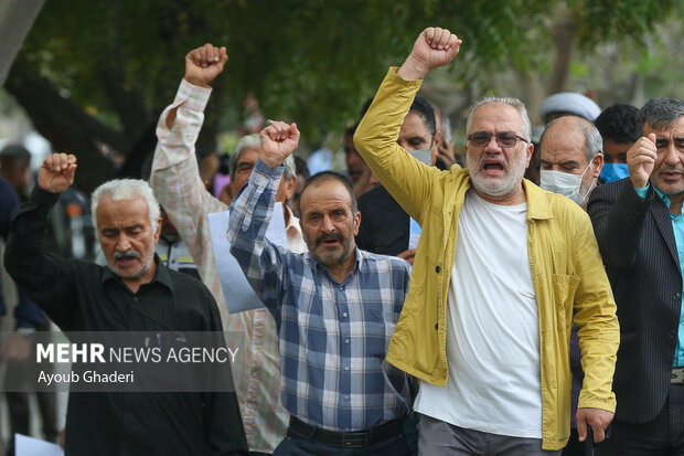 راهپیمایی روز جهانی قدس - جزیره کیش