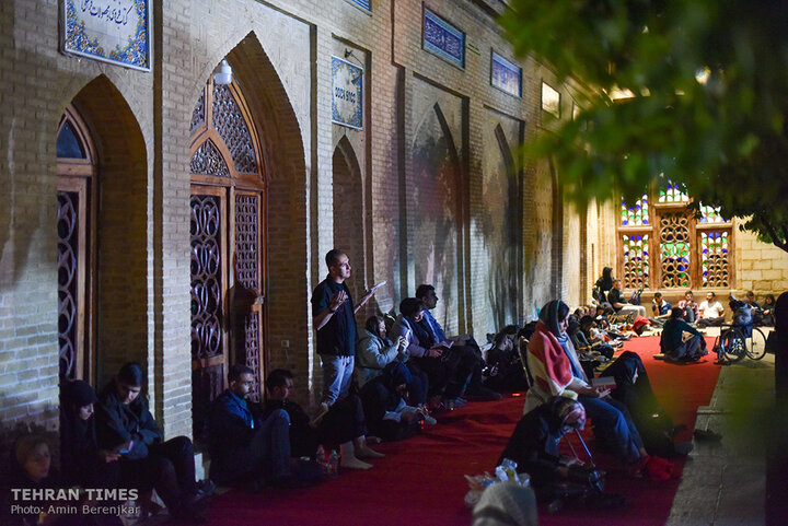 Qadr night observed at Hafezieh