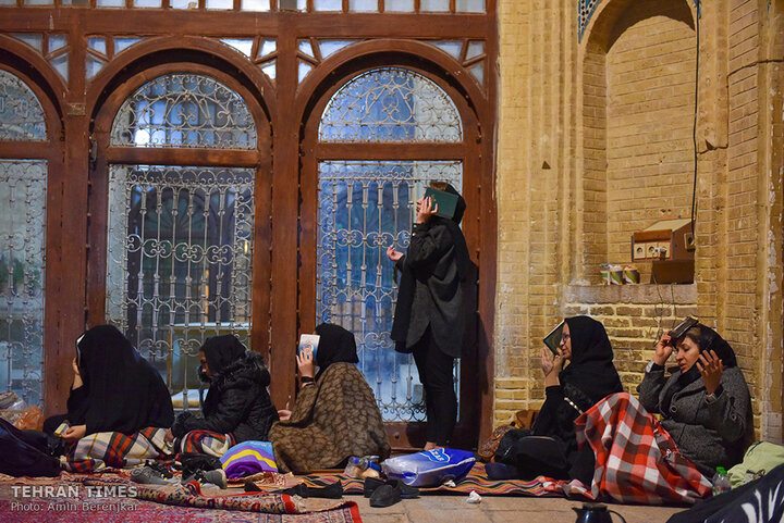 Qadr night observed at Hafezieh