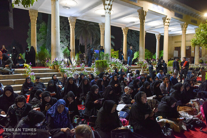 Qadr night observed at Hafezieh