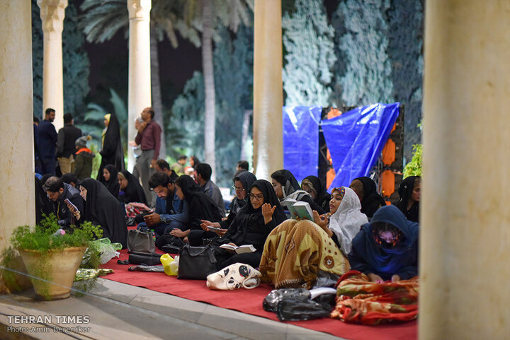 Qadr night observed at Hafezieh