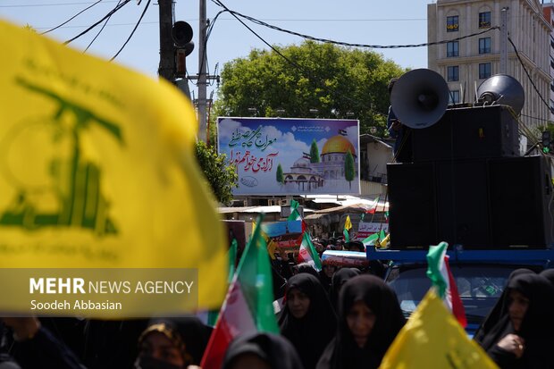 راهپیمایی با شکوه روز قدس در بابل