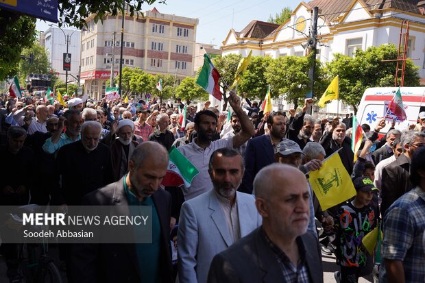 راهپیمایی با شکوه روز قدس در بابل