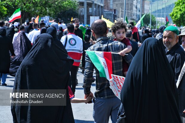 International Quds Day marked in Hamadan