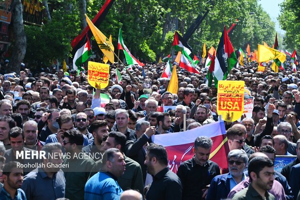 راهپیمایی روز جهانی قدس - گرگان