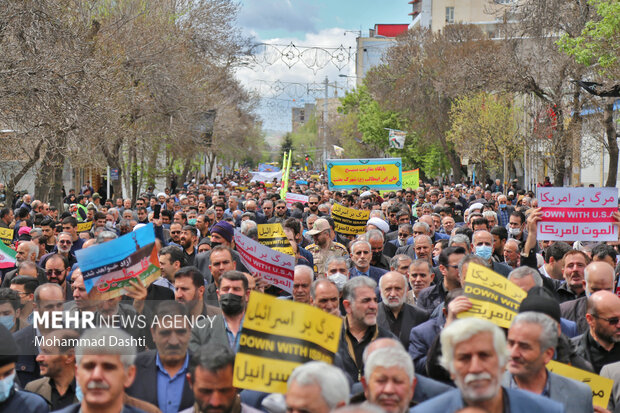 راهپیمایی روز جهانی قدس - اردبیل