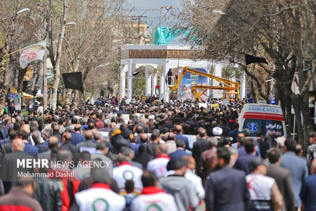 راهپیمایی روز جهانی قدس - اردبیل