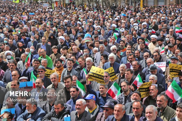 راهپیمایی روز جهانی قدس - اردبیل