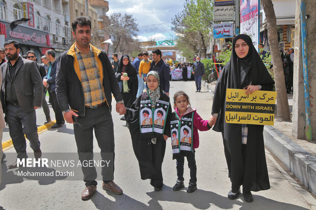 راهپیمایی روز جهانی قدس در اردبیل 