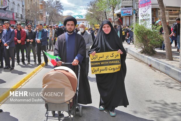 راهپیمایی روز جهانی قدس - اردبیل