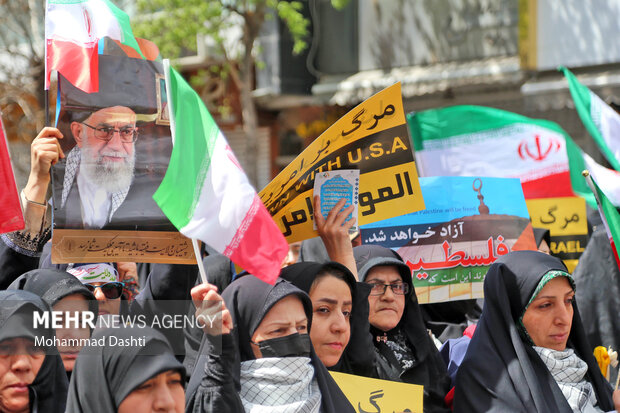 راهپیمایی روز جهانی قدس - اردبیل