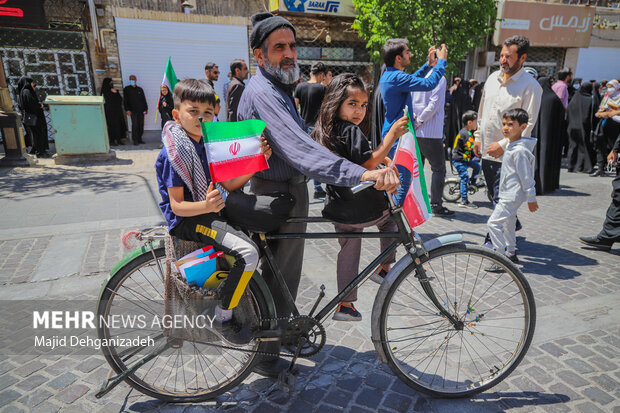 راهپیمایی روز جهانی قدس -  یزد