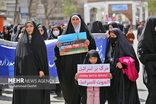 راهپیمایی روز جهانی قدس - اردبیل