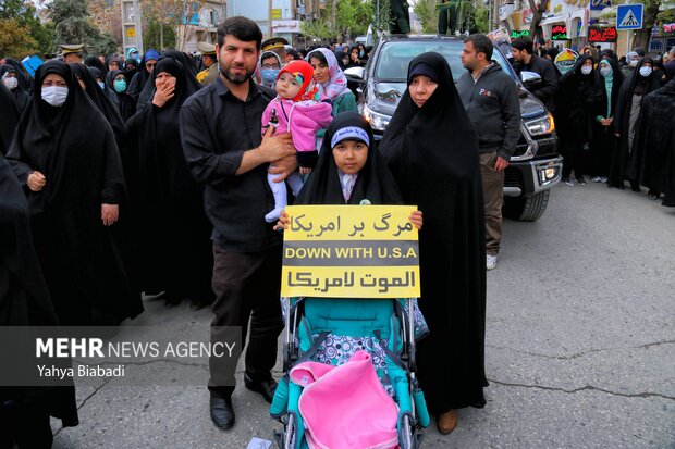 راهپیمایی روز جهانی قدس - کرمانشاه