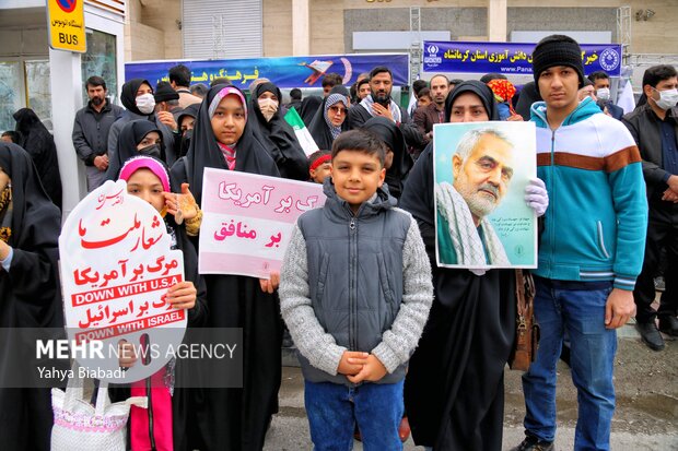 راهپیمایی روز جهانی قدس - کرمانشاه