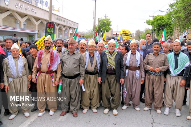 راهپیمایی روز جهانی قدس - کرمانشاه