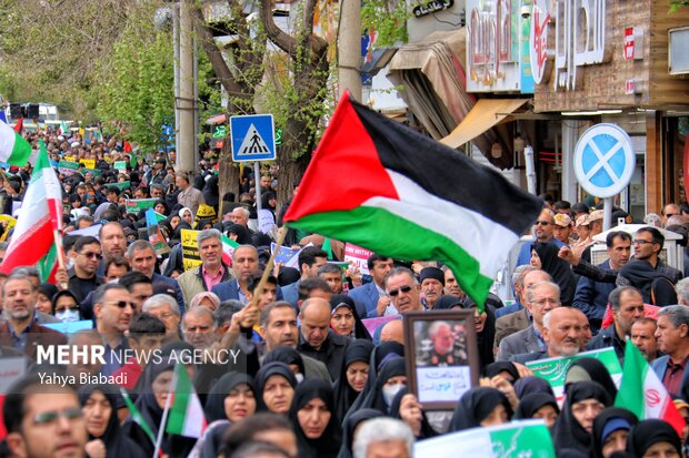 راهپیمایی روز جهانی قدس - کرمانشاه