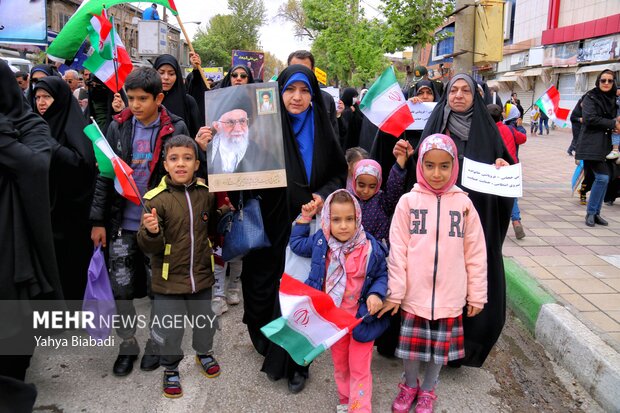 راهپیمایی روز جهانی قدس - کرمانشاه