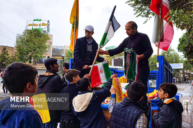 راهپیمایی روز قدس در بجنورد