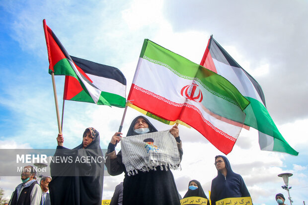 راهپیمایی روز جهانی قدس در تبریز