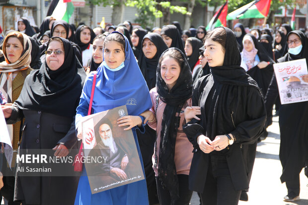 راهپیمایی روز جهانی قدس - آستارا