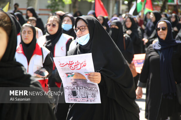 راهپیمایی روز جهانی قدس - آستارا