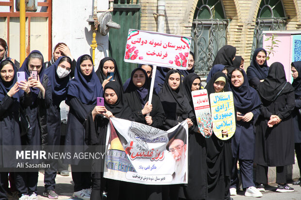 راهپیمایی روز جهانی قدس - آستارا