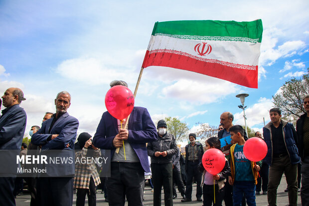 راهپیمایی روز جهانی قدس در شهرستان کلیبر 