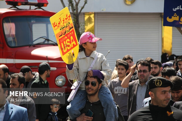 راهپیمایی روز جهانی قدس - آستارا