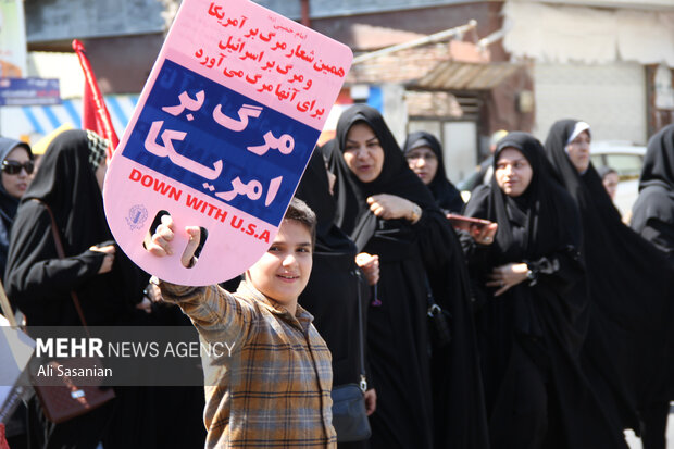 راهپیمایی روز جهانی قدس - آستارا