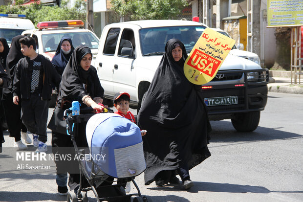 راهپیمایی روز جهانی قدس - آستارا