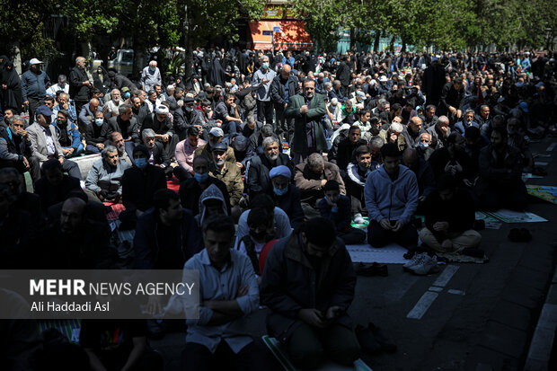 آغاز راهپیمایی روز جهانی قدس در تهران-۲