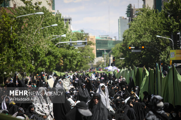 آغاز راهپیمایی روز جهانی قدس در تهران-۲