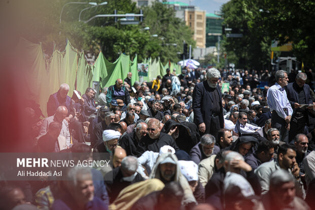 آغاز راهپیمایی روز جهانی قدس در تهران-۲