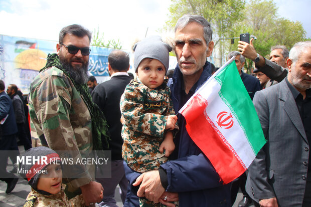 راهپیمایی روز جهانی قدس در تبریز