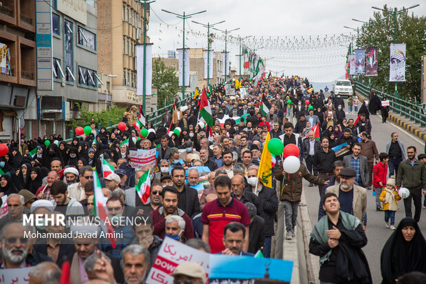  اعلام برنامه راهپیمایی روز قدس در قزوین