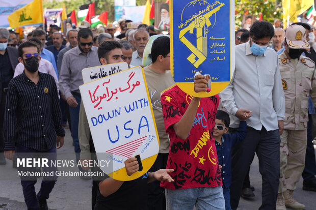 راهپیمایی روز جهانی قدس - بوشهر