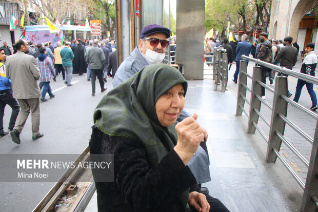 راهپیمایی روز جهانی قدس در تبریز