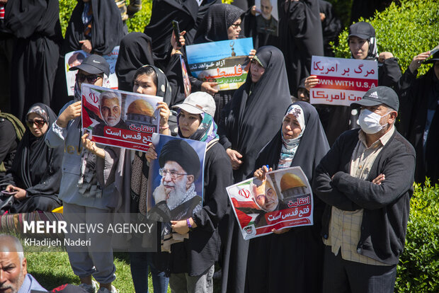 راهپیمایی روز جهانی قدس - اصفهان