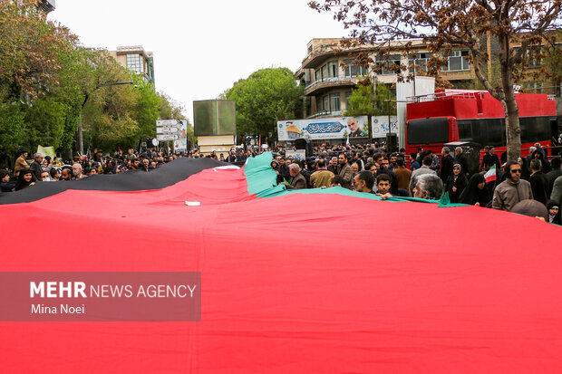 راهپیمایی روز جهانی قدس در تبریز