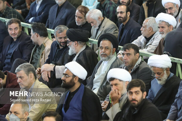  حجت السلام سید احمد علوی در نماز جمعه تهران بیست و پنجم فروردین ماه ۱۴۰۲ حضور دارد