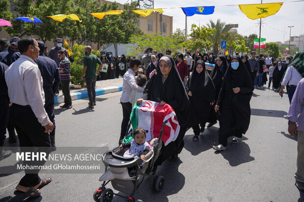 راهپیمایی روز جهانی قدس - بوشهر