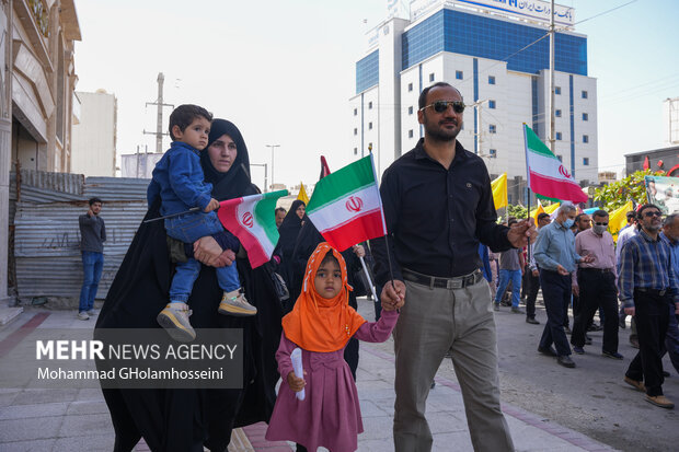 راهپیمایی روز جهانی قدس - بوشهر