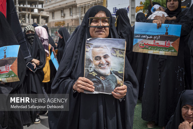 راهپیمایی روز جهانی قدس - عسلویه