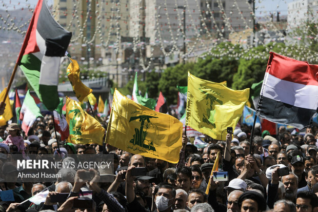 راهپیمایی روز جهانی قدس - مشهد مقدس
