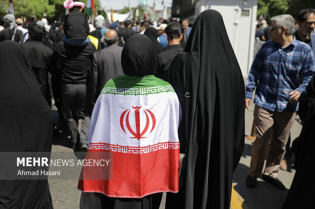 راهپیمایی روز جهانی قدس - مشهد مقدس