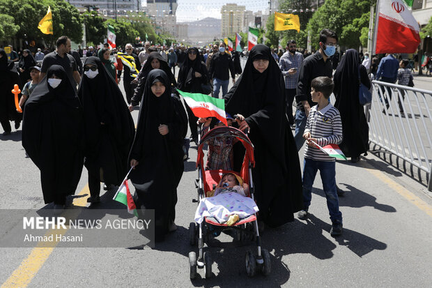 مردم روز قدس انسجام ملت بزرگ ایران را به نمایش می گذارند