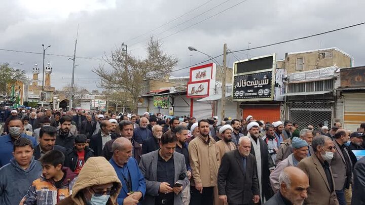 جلوههایی از شکوه مردم شهرستان تویسرکان