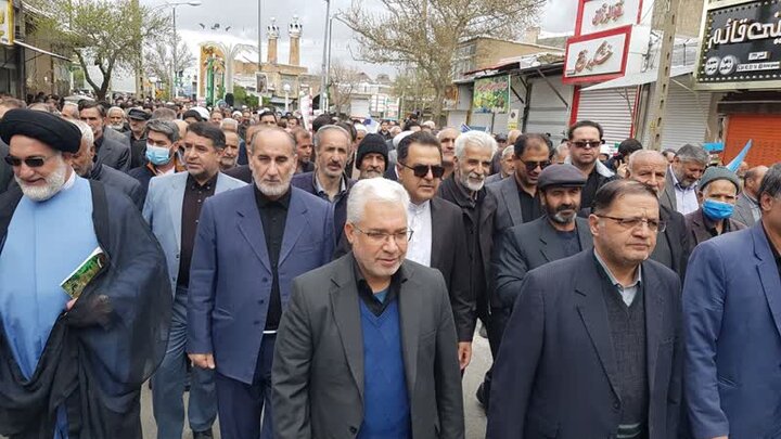 جلوههایی از شکوه مردم شهرستان تویسرکان