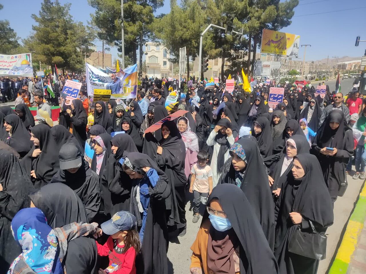 حضور پرشور اسلامشهری ها در راهپیمایی روز قدس